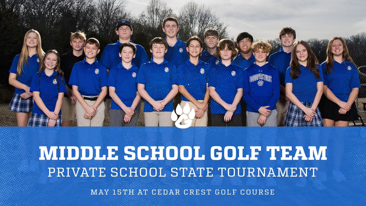 MIDDLE SCHOOL GOLF

The Middle School Golf Team has qualified to play in the private school state tournament on May 15th at Cedar Crest Golf Course!