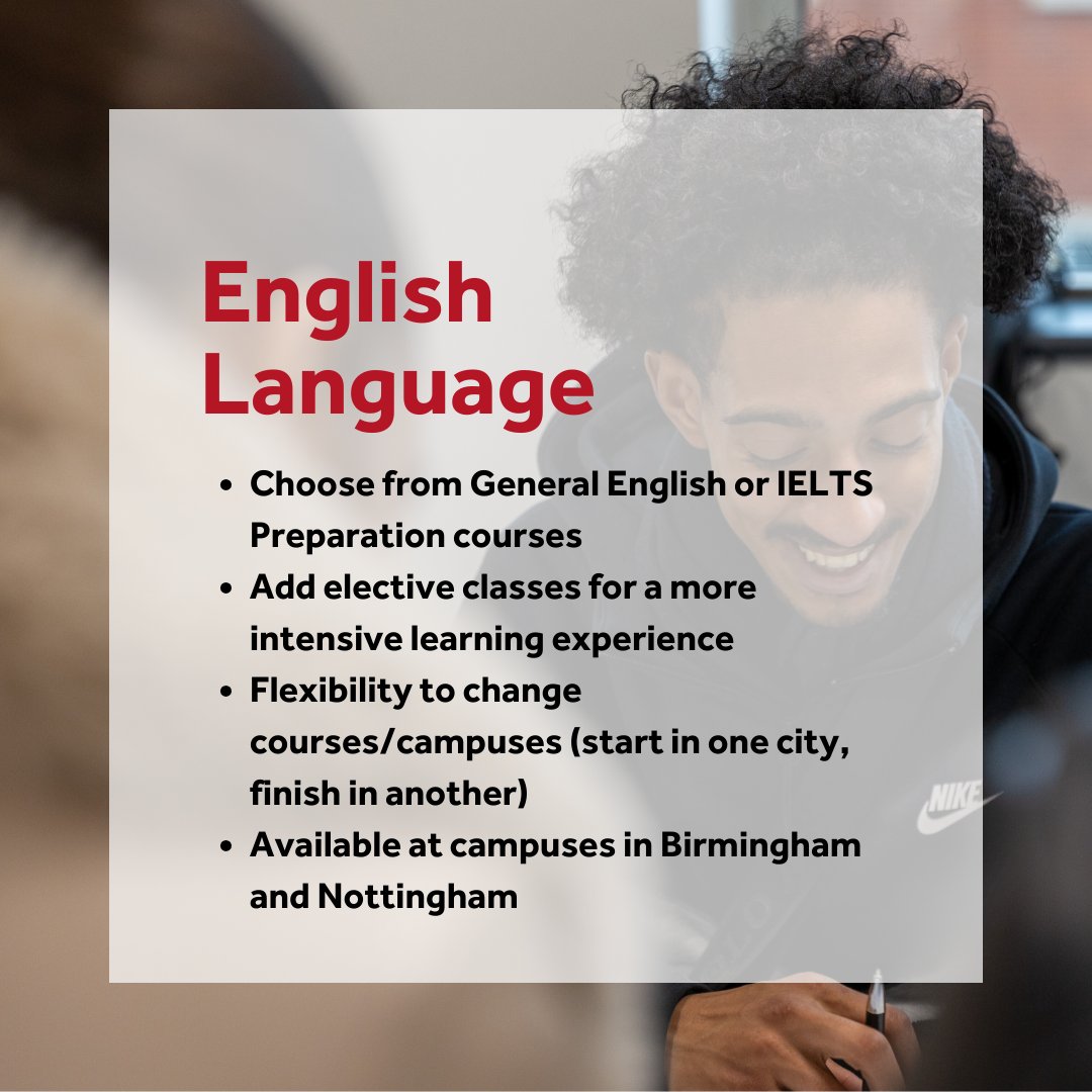 Whether you’re looking to boost your business skills with a Cert HE in Business Management or improve your English with our General English or IELTS courses, we’ve got something to suit your needs. 📚