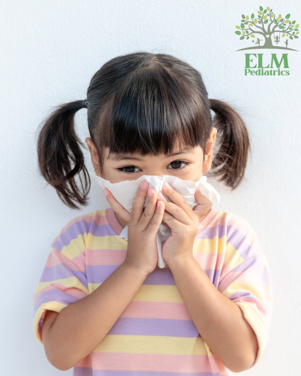 ElmPediatrics's tweet photo. 🌼🤧 Spring allergies can really impact kids, causing sneezing and itchy eyes. Don't let allergies keep your little ones inside! Visit us for effective management of their symptoms so they can enjoy the great outdoors again. #AllergySeason #ELMPediatrics https://t.co/rV2N4z40O2