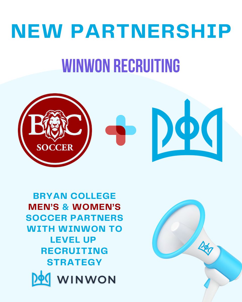 We're thrilled to be announcing our partnership with Bryan College Men's and Women's Soccer programs today! 

Looking forward to helping optimize their recruiting efforts! ️⚽️ 💪