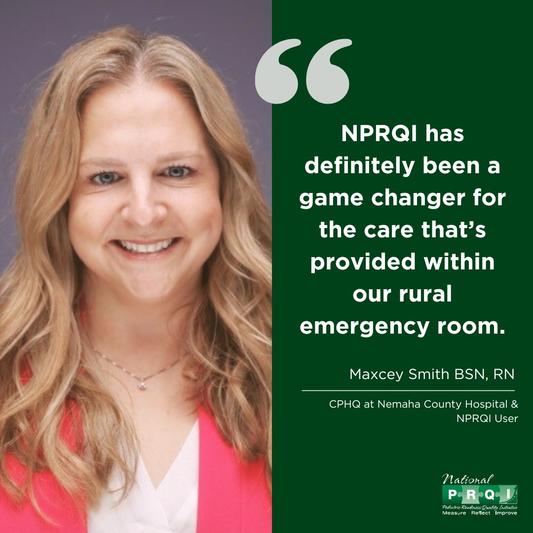 Better data means better care. Learn more at nprqi.org. #NPRQI #PediatricReadiness