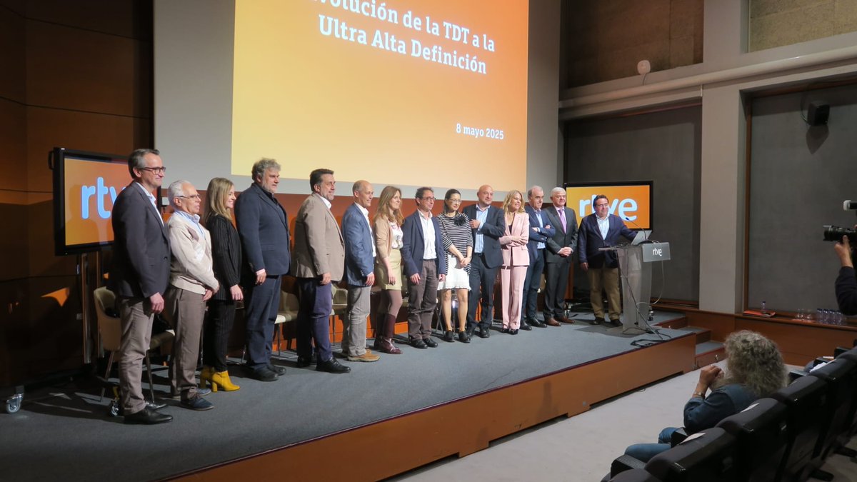 UHD Spain (@uhd_spain) on Twitter photo ๐ En nuestro empeรฑo por seguir impulsando la #UltraAltaDefiniciรณn, ๐๐๐ ๐๐ฉ๐๐ข๐ง ha celebrado junto a <a href="/rtve/">RTVE</a> la jornada informativa ๐ฌ๐๐๐๐๐๐รณ๐ ๐
๐ ๐๐ ๐ป๐ซ๐ป ๐ ๐๐ ๐ผ๐๐๐๐ ๐จ๐๐๐ ๐ซ๐๐๐๐๐๐๐รณ๐.
๐ El Auditorio de la sede de RTVE en Prado del Rey ha ๐ En nuestro empeรฑo por seguir impulsando la #UltraAltaDefiniciรณn, ๐๐๐ ๐๐ฉ๐๐ข๐ง ha celebrado junto a <a href="/rtve/">RTVE</a> la jornada informativa ๐ฌ๐๐๐๐๐๐รณ๐ ๐
๐ ๐๐ ๐ป๐ซ๐ป ๐ ๐๐ ๐ผ๐๐๐๐ ๐จ๐๐๐ ๐ซ๐๐๐๐๐๐๐รณ๐.
๐ El Auditorio de la sede de RTVE en Prado del Rey ha
