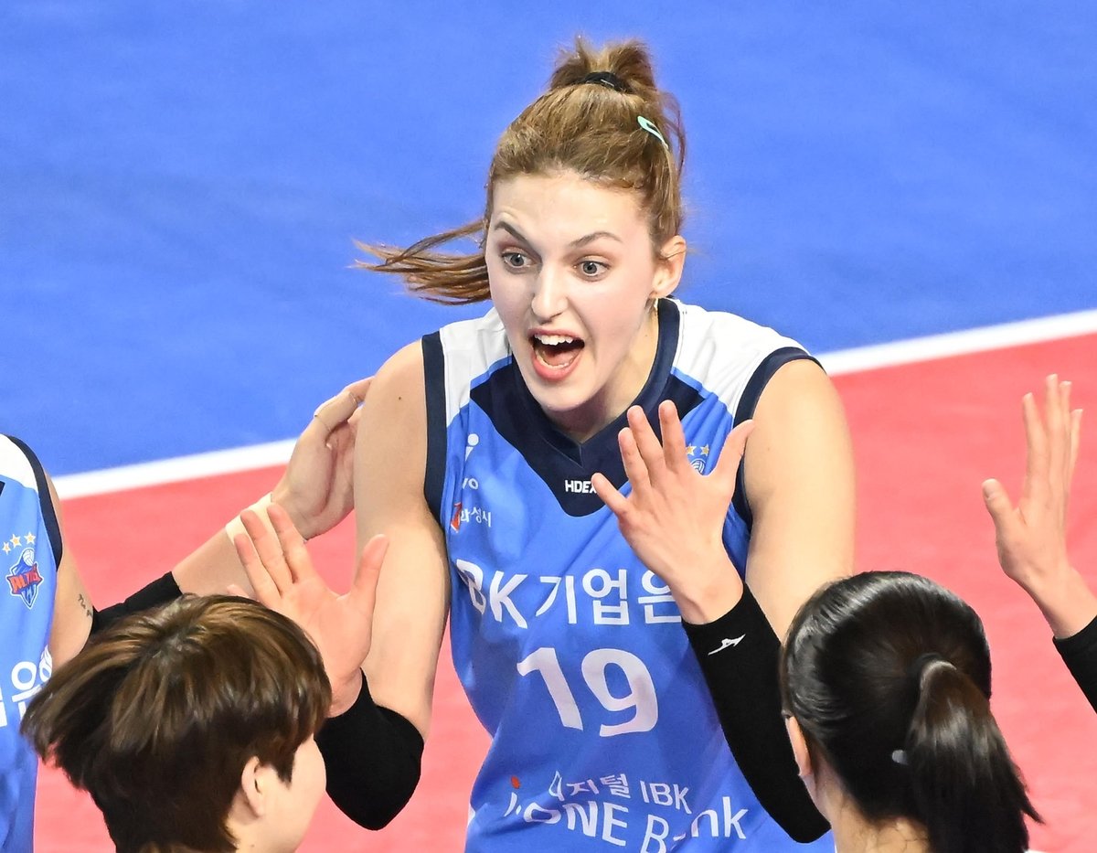 여자배구 IBK기업은행, 외국인 '거포' 빅토리아와 재계약 (출처 : 네이버 스포츠) naver.me/IgJCZKMd 

비키야💙💙💙