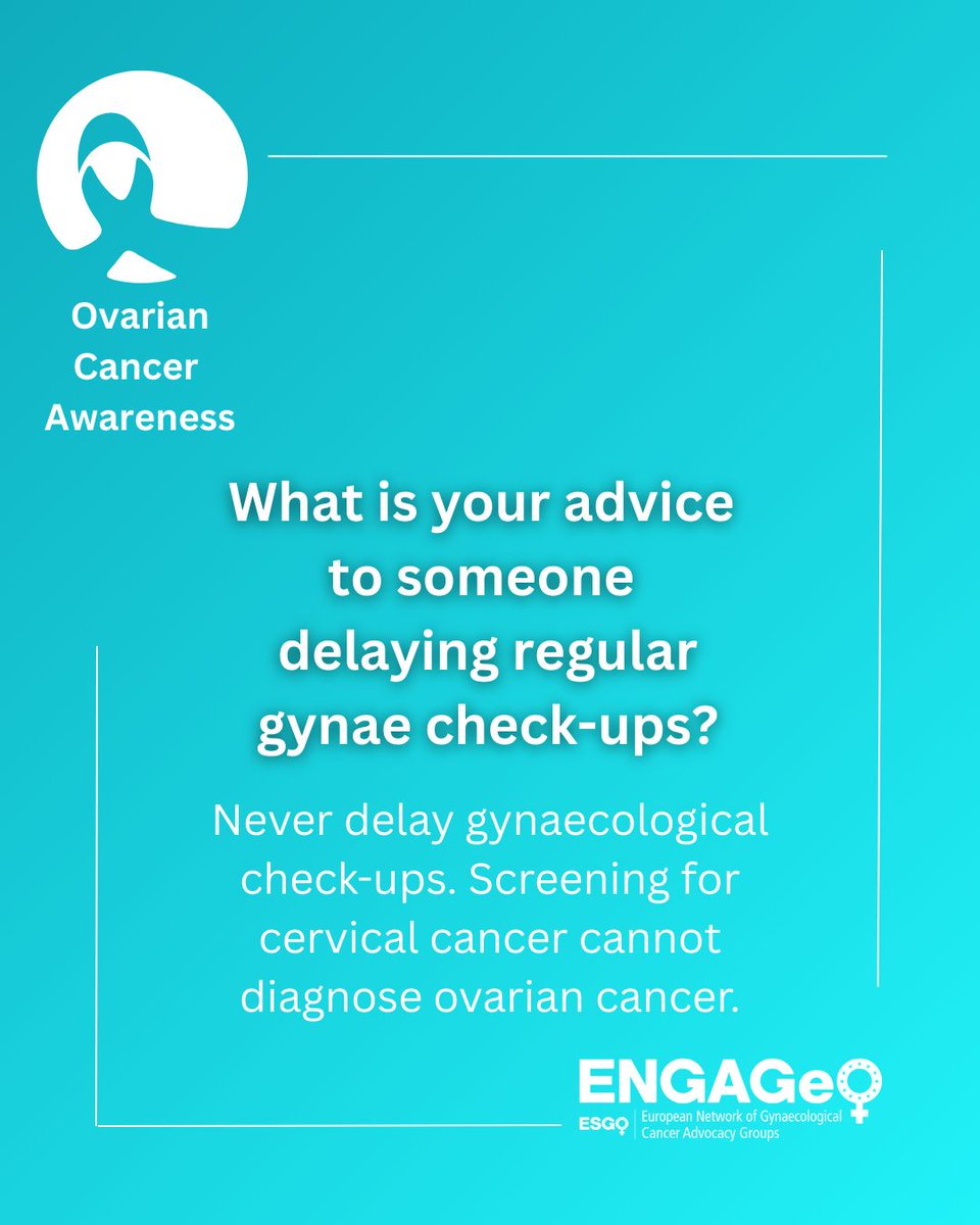 Today is World Ovarian Cancer Day 🩵 💜

Birthe Lemley 🇩🇰 is a survivor. She reminds us that a family history of breast or ovarian cancer can increase your own risk for the disease. Thanks to genetic testing, you can find out more about your risk for ovarian and other cancers.