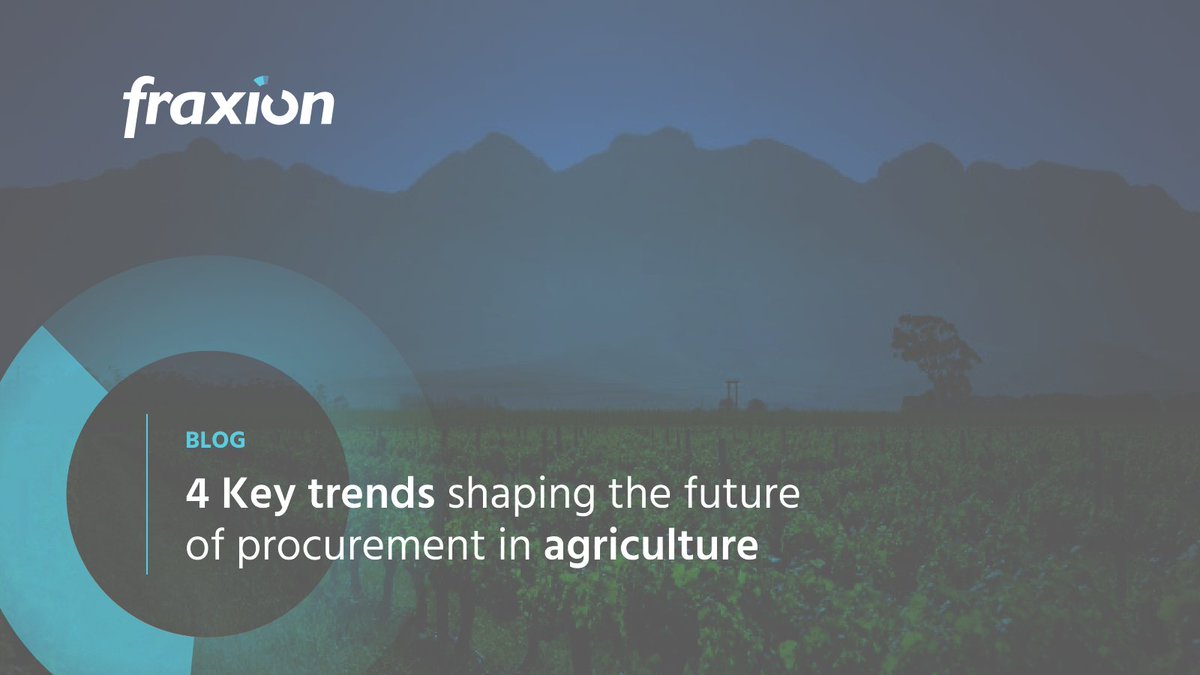 FraxionSoftware's tweet image. Paper trails, manual approvals and zero visibility won’t cut it in modern #Agriculture. Ag operations are rethinking #Procurement to stay agile and in control.
Here are 4 trends reshaping how growers track spend, cut waste &amp;amp; boost margins: hubs.li/Q03lDmM10