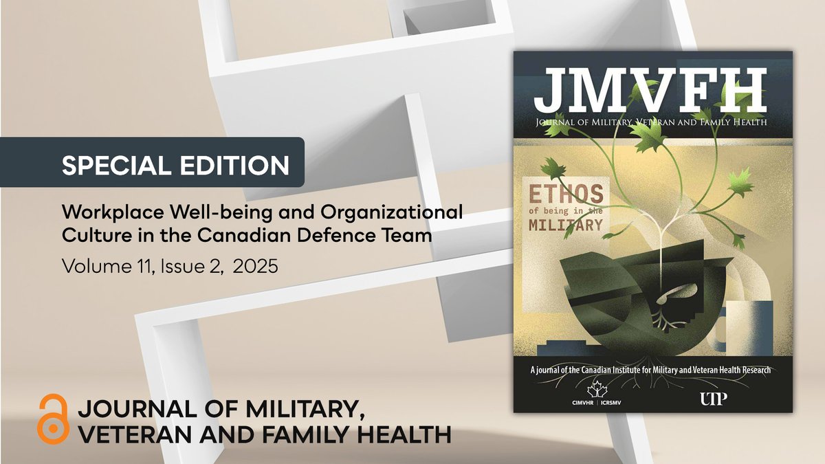 utpjournals's tweet image. #JMVFH 11.2 aims to identify how @CanadianForces &amp;amp; @NationalDefence can better retain healthy, trained &amp;amp; experienced personnel which is fundamental to the organizations’ professionalism &amp;amp; #operationaleffectiveness. Read more: bit.ly/JMVFH112 @CIMVHR_ICRSMV @CPCC_CCPC