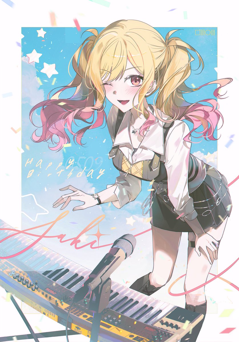 #天馬咲希誕生祭2025
#prsk_FA
💛🎹💛