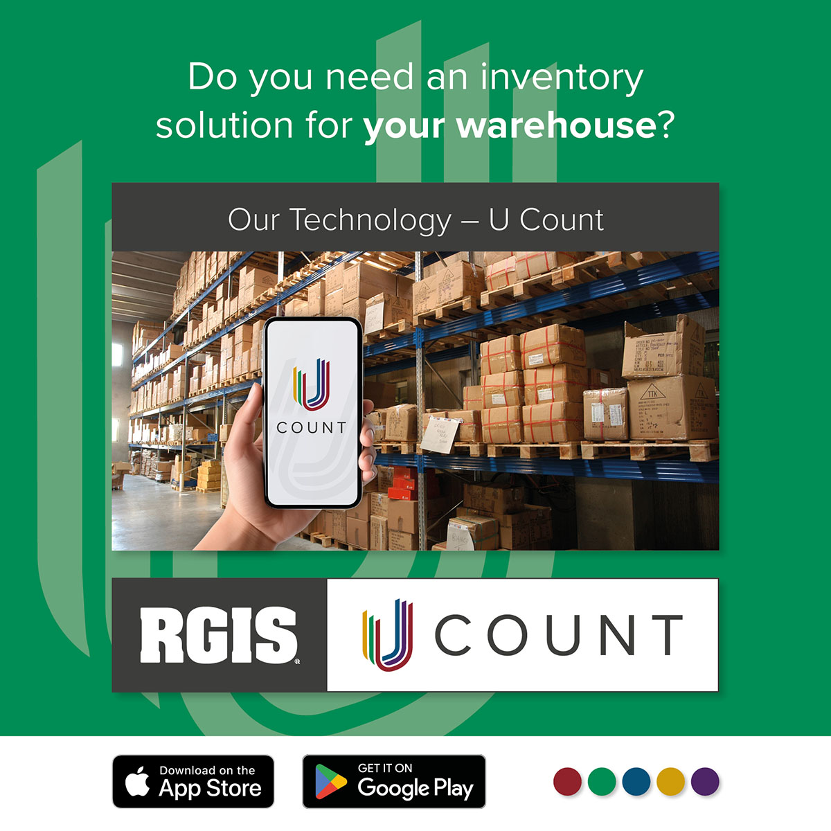 Stay in control of your warehouse stock with U Count from RGIS — the self-scan solution designed for larger spaces and complex inventories.
Find out more: ow.ly/taK250VP9yv
#UCount #WarehouseInventory #InventorySolutions #SelfScan #RGIS