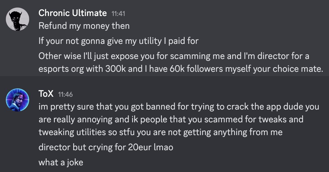 ToX Tweaks tweet media