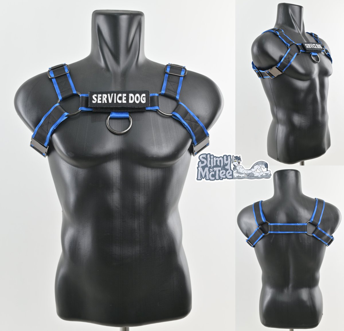 Taking a proper photo of my bulldog chest harness product, now with metal buckles and detachable velcro sleeve!

Interested in ordering one? Fill this form below:
forms.gle/e19oZsC944mdZL…