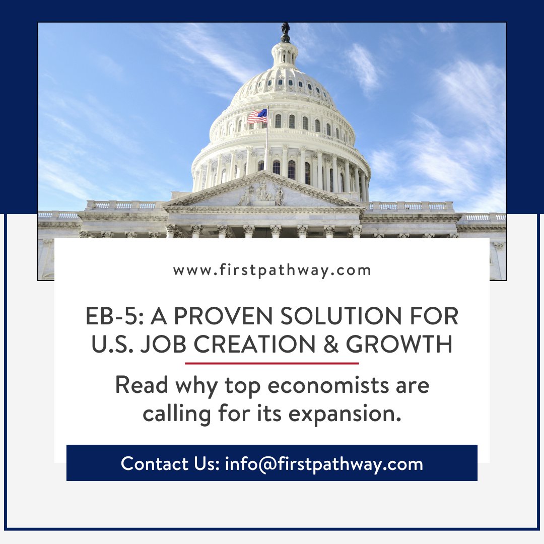In a recent Washington Times op-ed, economist Stephen Moore highlights the EB-5 Immigrant Investor Program as a powerful tool for job creation and economic development — with no cost to U.S. taxpayers. 

Read the article here: 458rl1jp.r.us-east-1.awstrack.me/L0/https:%2F%2…

#EB5Visa #FPP #IIUSA #USA