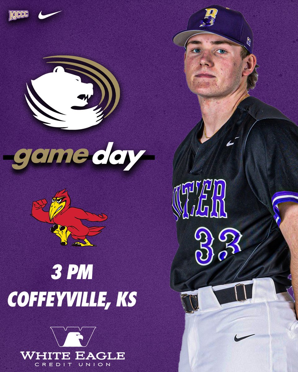 Butler Grizzlies (@butlergrizzlies) on Twitter photo Grizzlies need a win to keep the season alive
⚾️ <a href="/Buco_Baseball/">Butler Baseball</a> at Coffeyville
🕒 3 pm
📍 Walter Johnson Park
➡️ Region 6/Plains District Tourney
🔗 linktr.ee/butlergrizzlies
#RoarGrizz🐻 Grizzlies need a win to keep the season alive
⚾️ <a href="/Buco_Baseball/">Butler Baseball</a> at Coffeyville
🕒 3 pm
📍 Walter Johnson Park
➡️ Region 6/Plains District Tourney
🔗 linktr.ee/butlergrizzlies
#RoarGrizz🐻