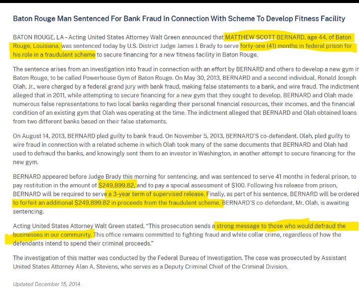 flash_back0007's tweet image. @jeffsheiner This is the real reason Scott Bernard was in prison. Scott says that he was falsely accused but I don&apos;t think so. Scott plead guilty.
