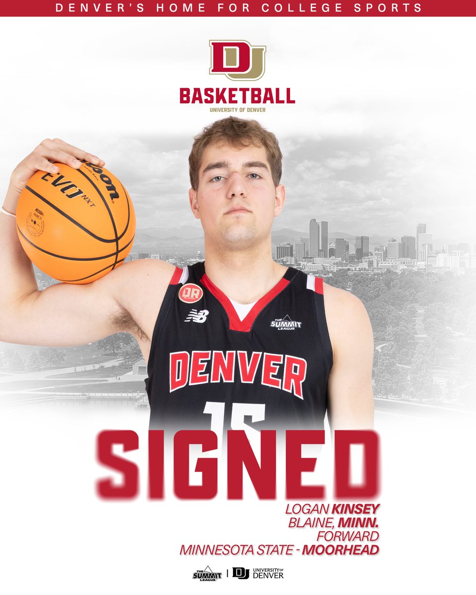 Denver Men's Basketball (@du_menshoops) on Twitter photo Closing in on 100 career games and 1000 career points, excited to welcome <a href="/KinseyLogan25/">Logan Kinsey</a> to the Pios.
✍️: bit.ly/3RQrmJo
#GoPios Closing in on 100 career games and 1000 career points, excited to welcome <a href="/KinseyLogan25/">Logan Kinsey</a> to the Pios.
✍️: bit.ly/3RQrmJo
#GoPios