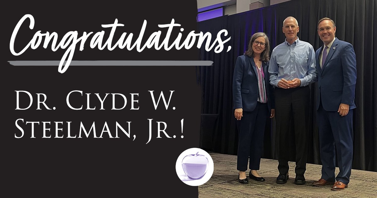 ESC Region 11 (@escregion11) on Twitter photo We’re thrilled to share that our Executive Director, Dr. Clyde W. Steelman, Jr., was recently honored with a Crystal Apple Award by <a href="/TarletonState/">Tarleton State University</a>. This recognition highlights his lasting impact on education and the esteem in which his colleagues and community hold him. Congrats! We’re thrilled to share that our Executive Director, Dr. Clyde W. Steelman, Jr., was recently honored with a Crystal Apple Award by <a href="/TarletonState/">Tarleton State University</a>. This recognition highlights his lasting impact on education and the esteem in which his colleagues and community hold him. Congrats!