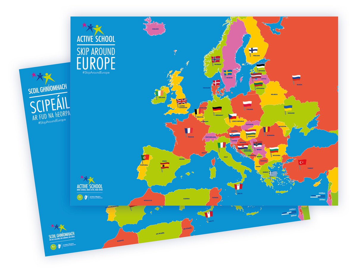 Active School Flag (@activeflag) on Twitter photo TOMORROW is the last day of the <a href="/ActiveFlag/">Active School Flag</a> #SkipAroundEurope challenge. We hope that everyone had lots of skipping FUN over the past 4 weeks.
We cannot wait to find out how many KM you have completed and how many cities you have visited. TOMORROW is the last day of the <a href="/ActiveFlag/">Active School Flag</a> #SkipAroundEurope challenge. We hope that everyone had lots of skipping FUN over the past 4 weeks.
We cannot wait to find out how many KM you have completed and how many cities you have visited.