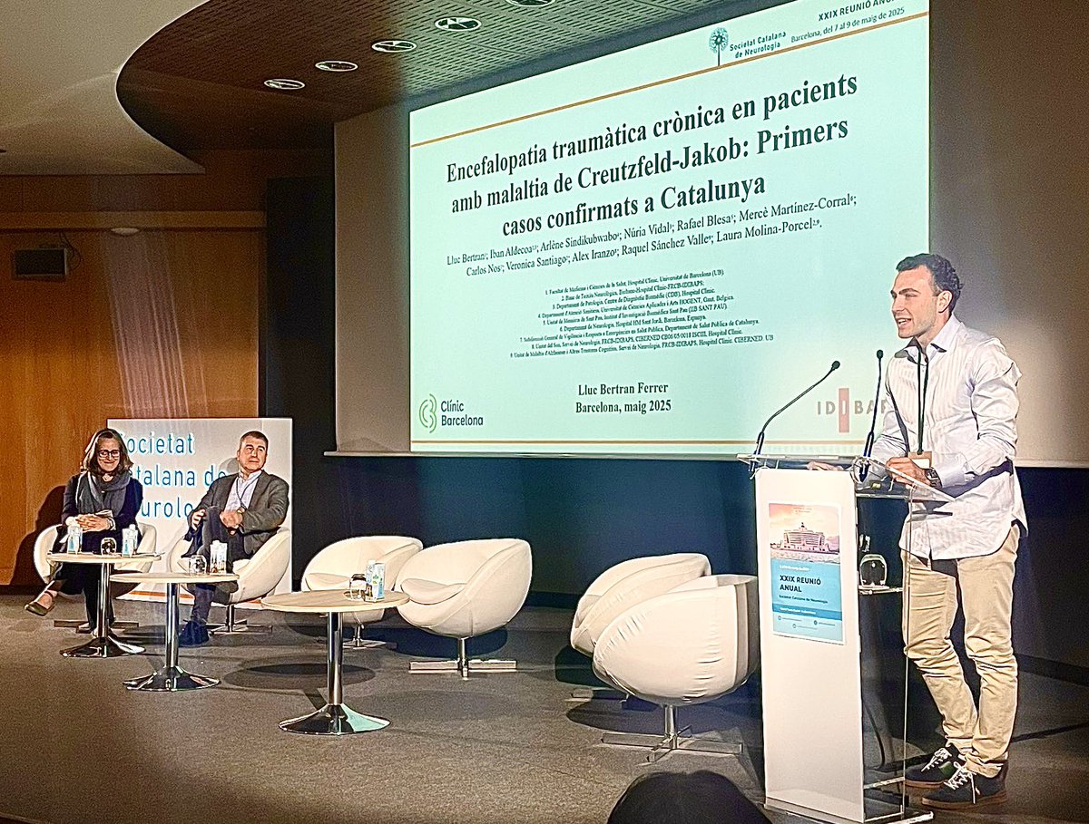 Laura Molina Porcel 🧠 🩺🔬⛰️ (@lauramolinapor1) on Twitter photo Lluc did a fantastic job presenting his undergraduate thesis from <a href="/UniBarcelona/">Universitat de Barcelona</a> at the <a href="/SCatalanaNeuro/">SCatalanaNeurologia</a>. Brilliant, hardworking, and eager to learn — I can’t wait to see the bright future ahead of him! Lluc did a fantastic job presenting his undergraduate thesis from <a href="/UniBarcelona/">Universitat de Barcelona</a> at the <a href="/SCatalanaNeuro/">SCatalanaNeurologia</a>. Brilliant, hardworking, and eager to learn — I can’t wait to see the bright future ahead of him!