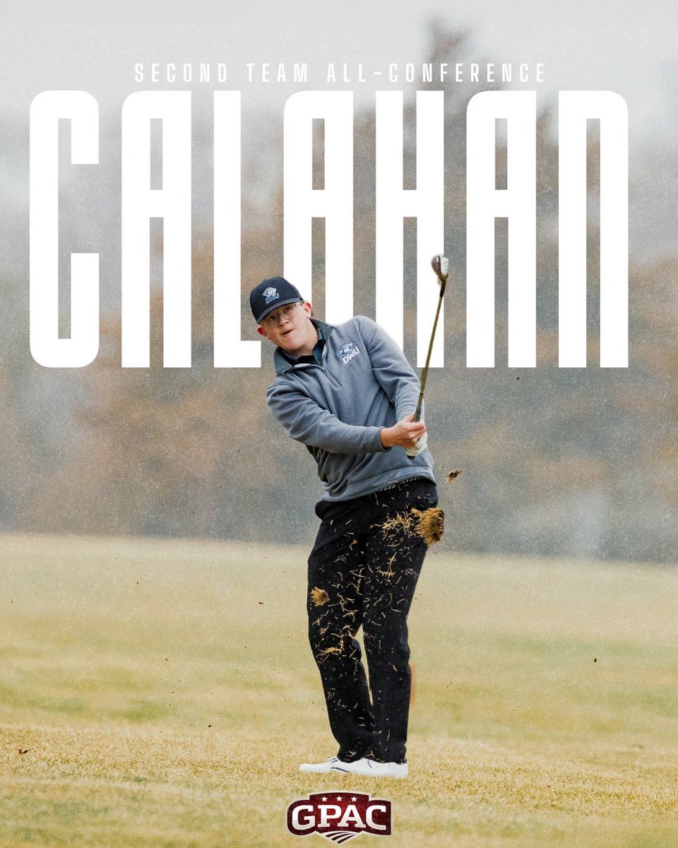 ⭐️GPAC All-Conference⭐️
➡️ Second Team ⬅️

🎓 Sophomore
📍 Flagstaff, Ariz. 

📰 tinyurl.com/339663b8

#RollTige 🐯 | <a href="/DWUGolf_/">Dakota Wesleyan Golf</a>