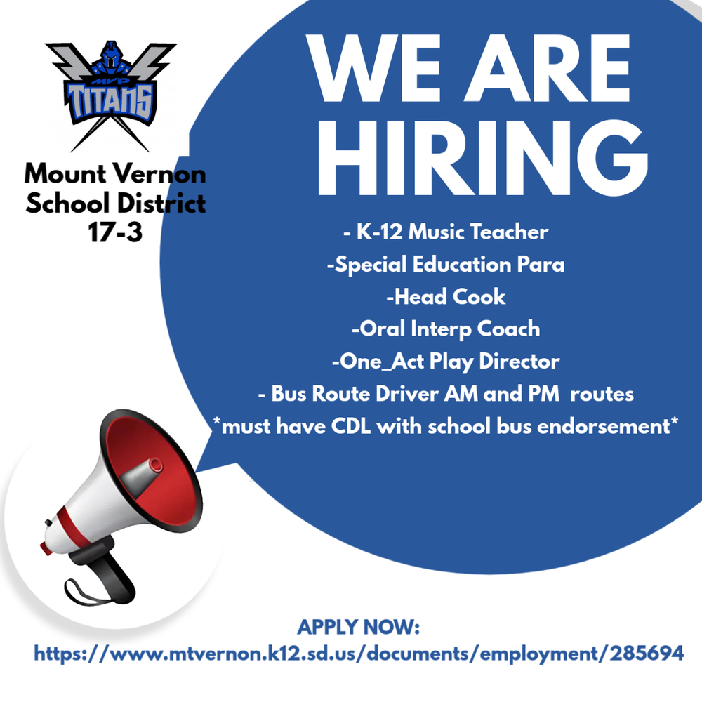 Join our team and make a difference! mtvernon.k12.sd.us/o/mv/article/2…