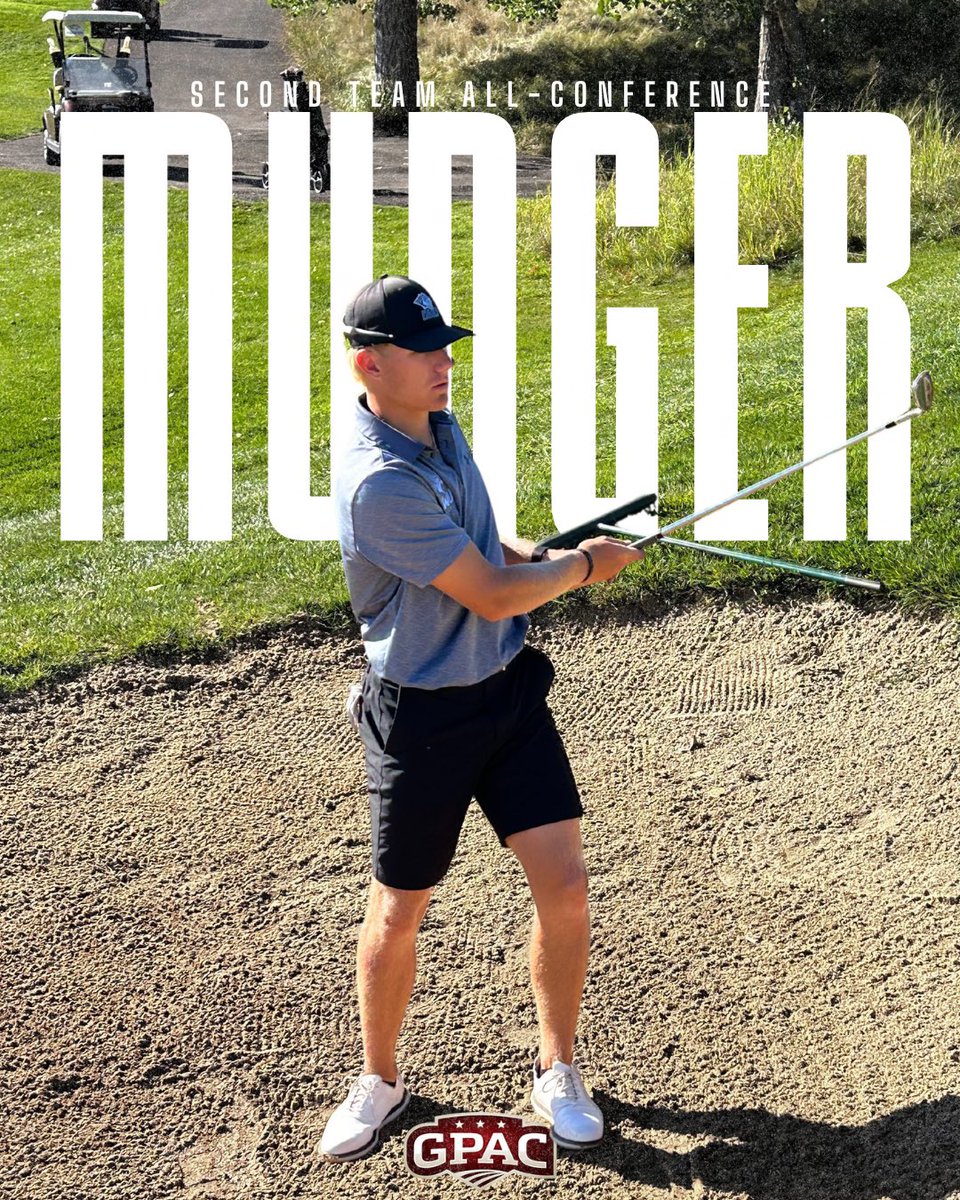 DWU Athletics (@dwusports) on Twitter photo ⭐️GPAC All-Conference⭐️
➡️ Second Team ⬅️
🎓 Freshman
📍 Chamberlain, S.D.
📰 tinyurl.com/339663b8
#RollTige 🐯 | <a href="/DWUGolf_/">Dakota Wesleyan Golf</a> ⭐️GPAC All-Conference⭐️
➡️ Second Team ⬅️
🎓 Freshman
📍 Chamberlain, S.D.
📰 tinyurl.com/339663b8
#RollTige 🐯 | <a href="/DWUGolf_/">Dakota Wesleyan Golf</a>
