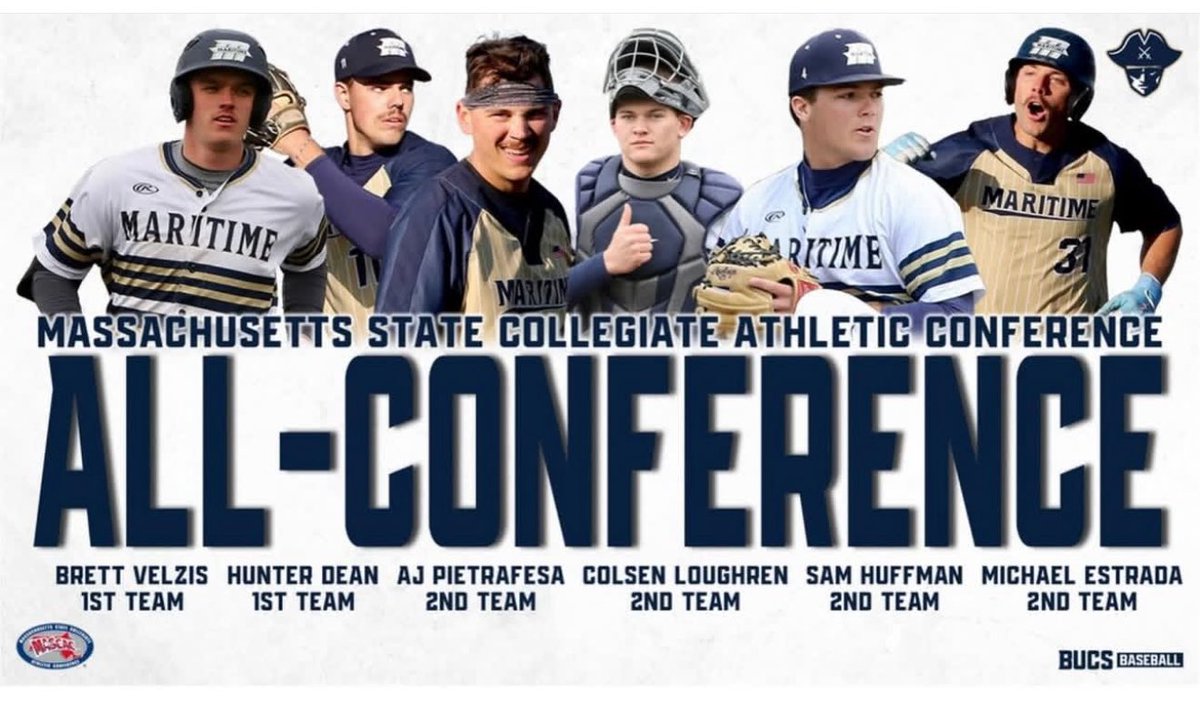 Congratulations Bucs!
Yesterday, the <a href="/mascacsports/">MASCAC</a>  announced the 2025 All-Conference teams and we were lucky to have six players chosen.  Well done fellas…but, 

The jobs not done tho…

#BucBall🏴‍☠️