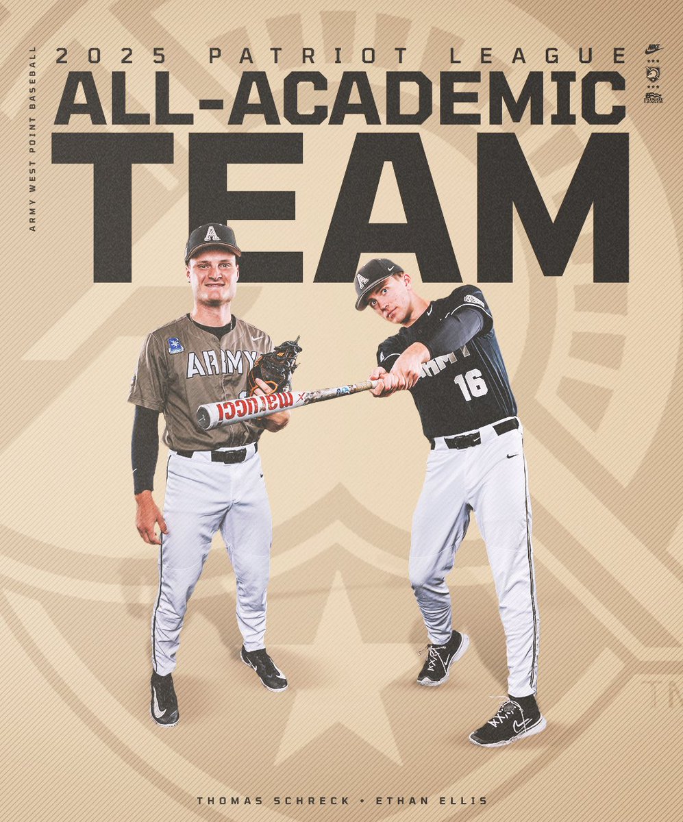Making us proud in all aspects!

Congratulations to Schreck and Ethan on making the Patriot League All-Academic Team!

📰 bit.ly/42MJwlx