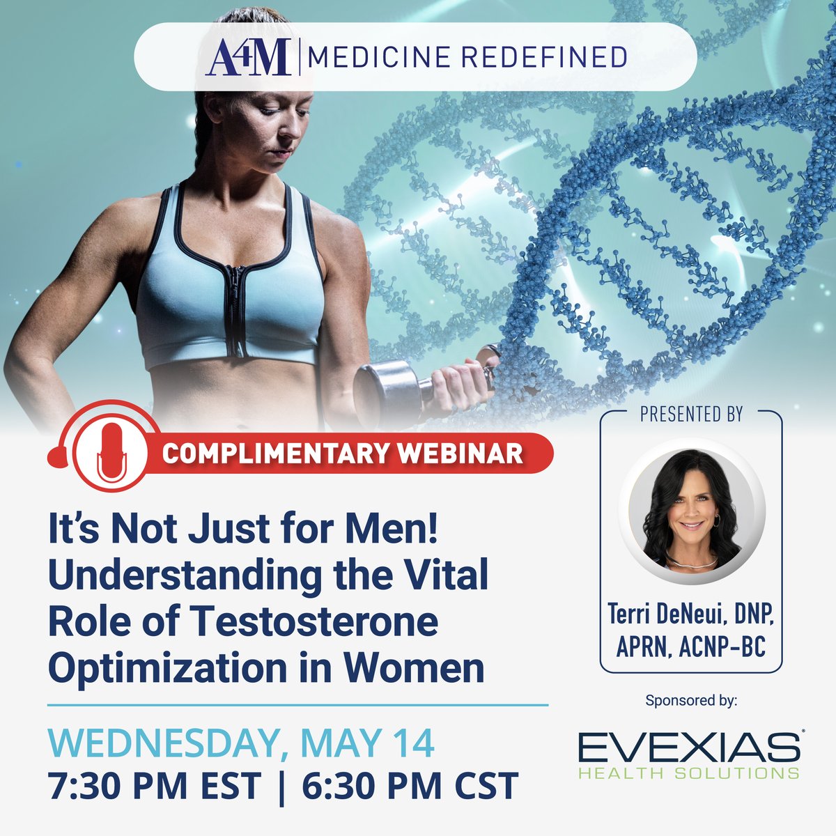 Testosterone therapy for women is becoming more and more sought after, yet there is still a great deal of confusion regarding the clinical applications and implications of diagnosing and treating androgen insufficiency in women

Learn more in this webinar: go.a4m.com/4m2NNJ9