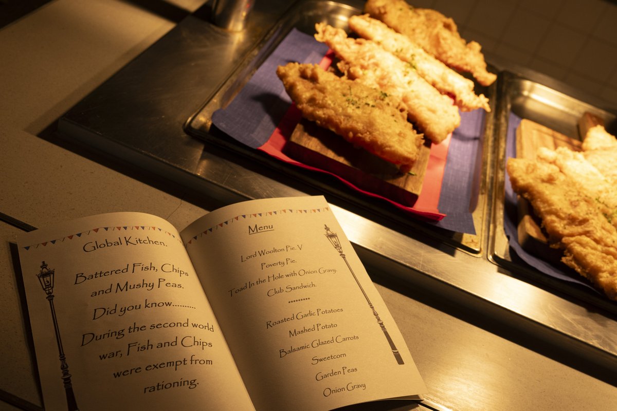 RAFConingsby's tweet image. RAF Coningsby Chefs created a special menu to mark #VEDay80 bit.ly/454cper