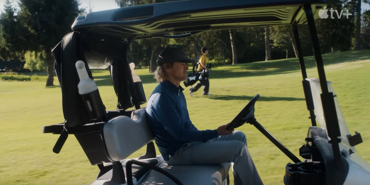 firstshowing's tweet image. A long washed up professional golfer turns towards a rising young star in the game to turn things around. &quot;You are my friend and that&apos;s got nothing to do with how well you swing a golf club.&quot; ⛳️🏌🏻‍♂️ #Stick #PeterDager #OwenWilson #golf