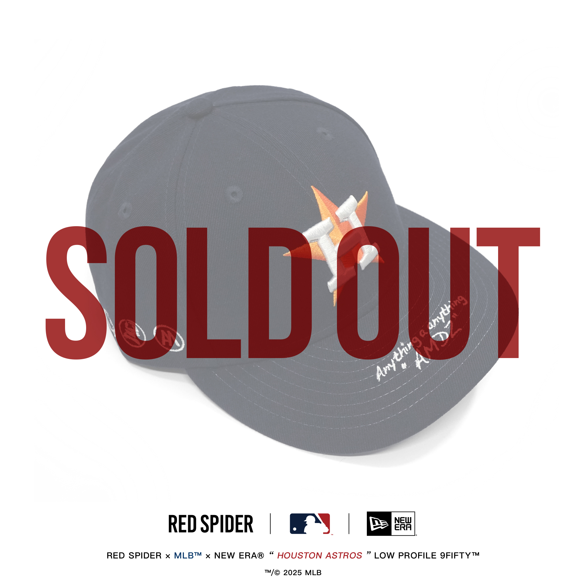 AH MURDERZ RED SPIDER HOUSTON ASTROS cap