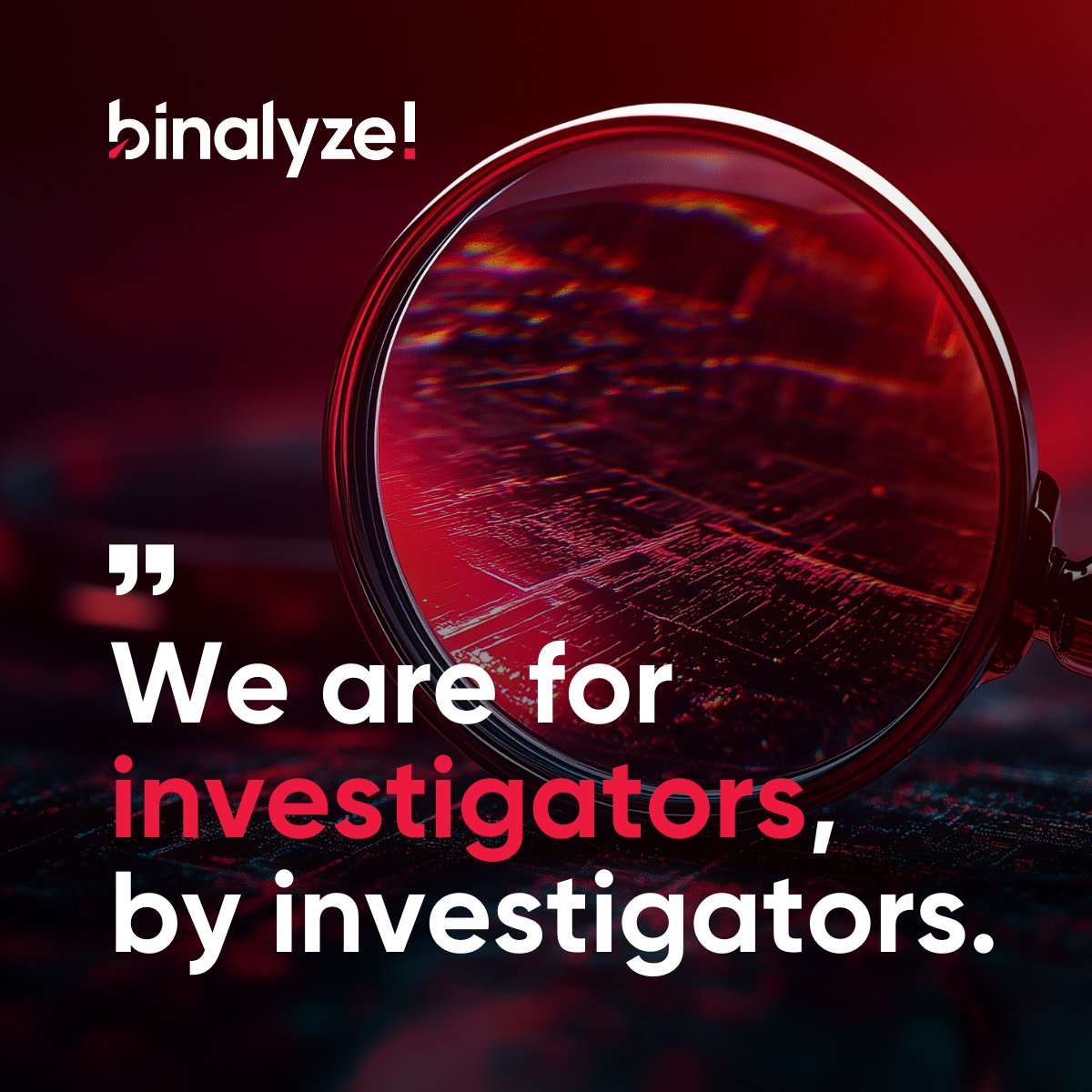 “For investigators, by investigators.” As Lee Sult said in yesterday’s webinar, that defines Binalyze. Our platform is shaped by real-world experience to help security analysts and incident responders cut through the noise and act with confidence.