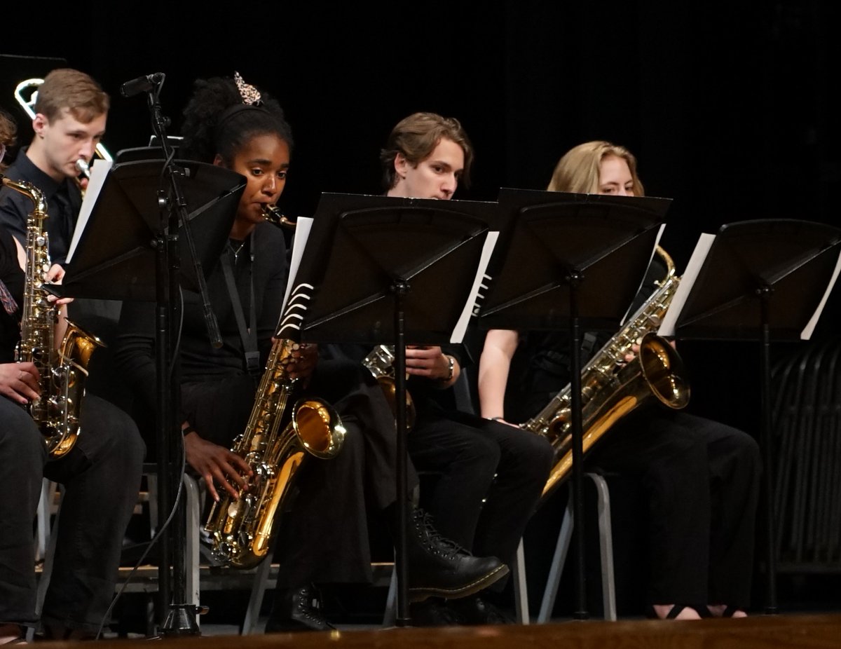 GCASDK12's tweet image. The Grove City Area High School Jazz Band held its spring concert Wednesday night at the high school auditorium. #GCASDProud #SpringConcerts