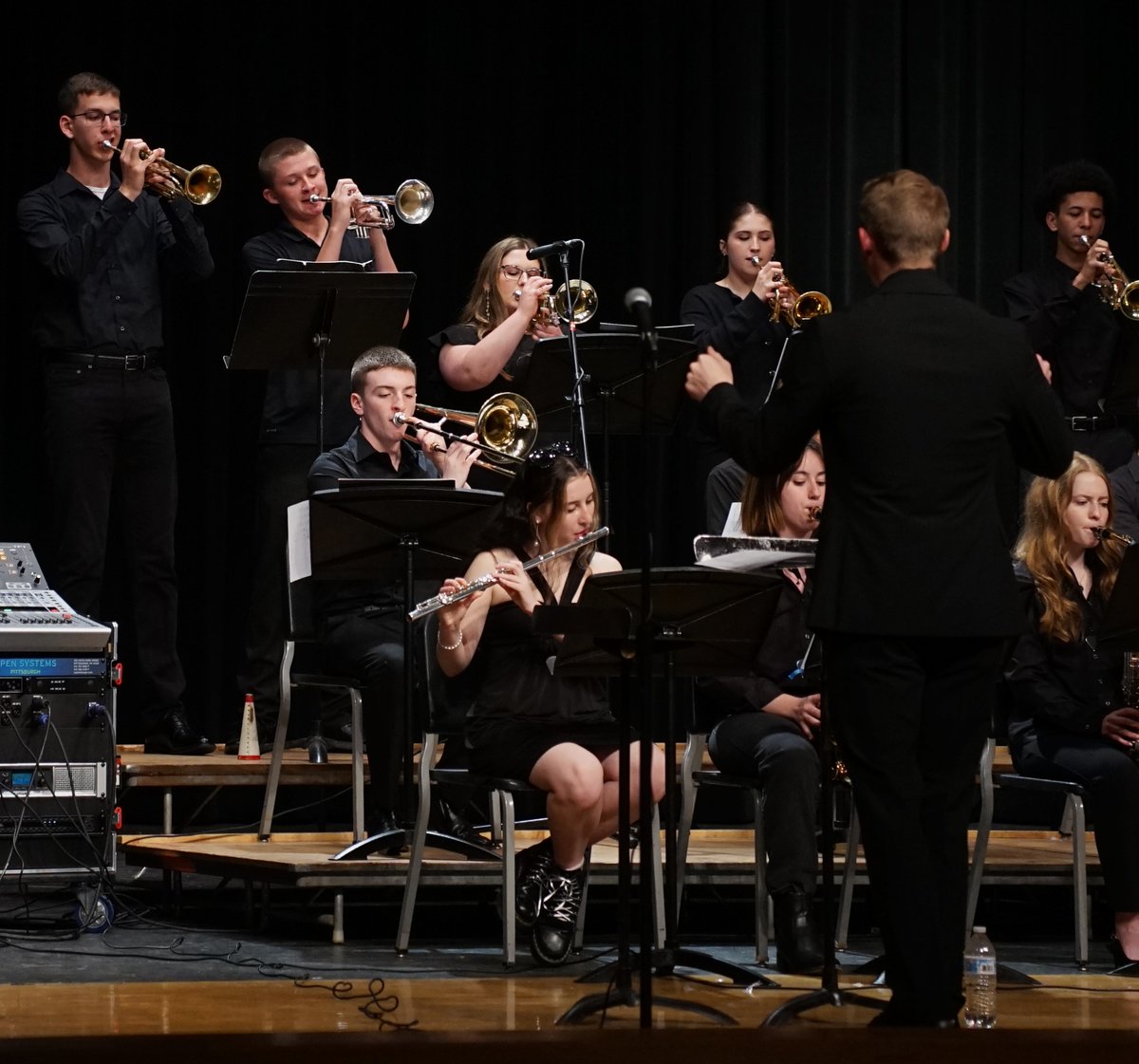GCASDK12's tweet image. The Grove City Area High School Jazz Band held its spring concert Wednesday night at the high school auditorium. #GCASDProud #SpringConcerts