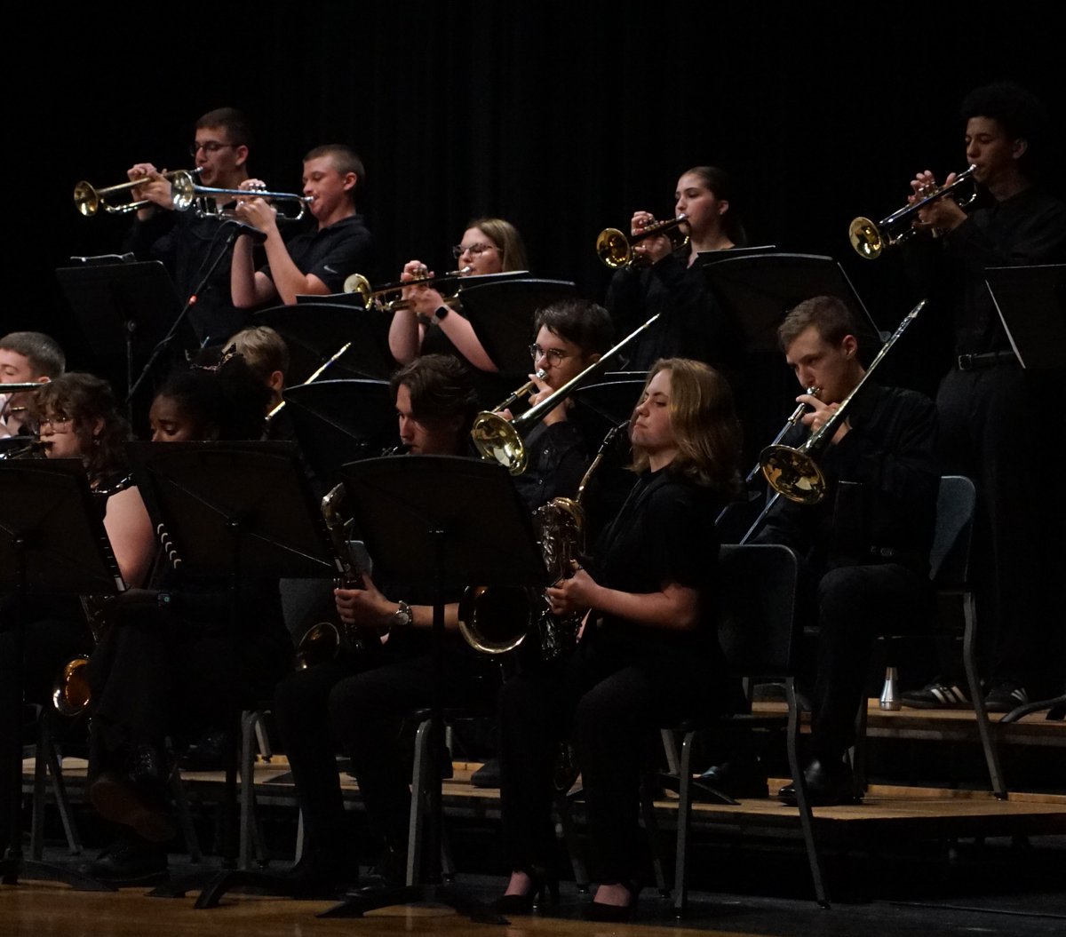 GCASDK12's tweet image. The Grove City Area High School Jazz Band held its spring concert Wednesday night at the high school auditorium. #GCASDProud #SpringConcerts