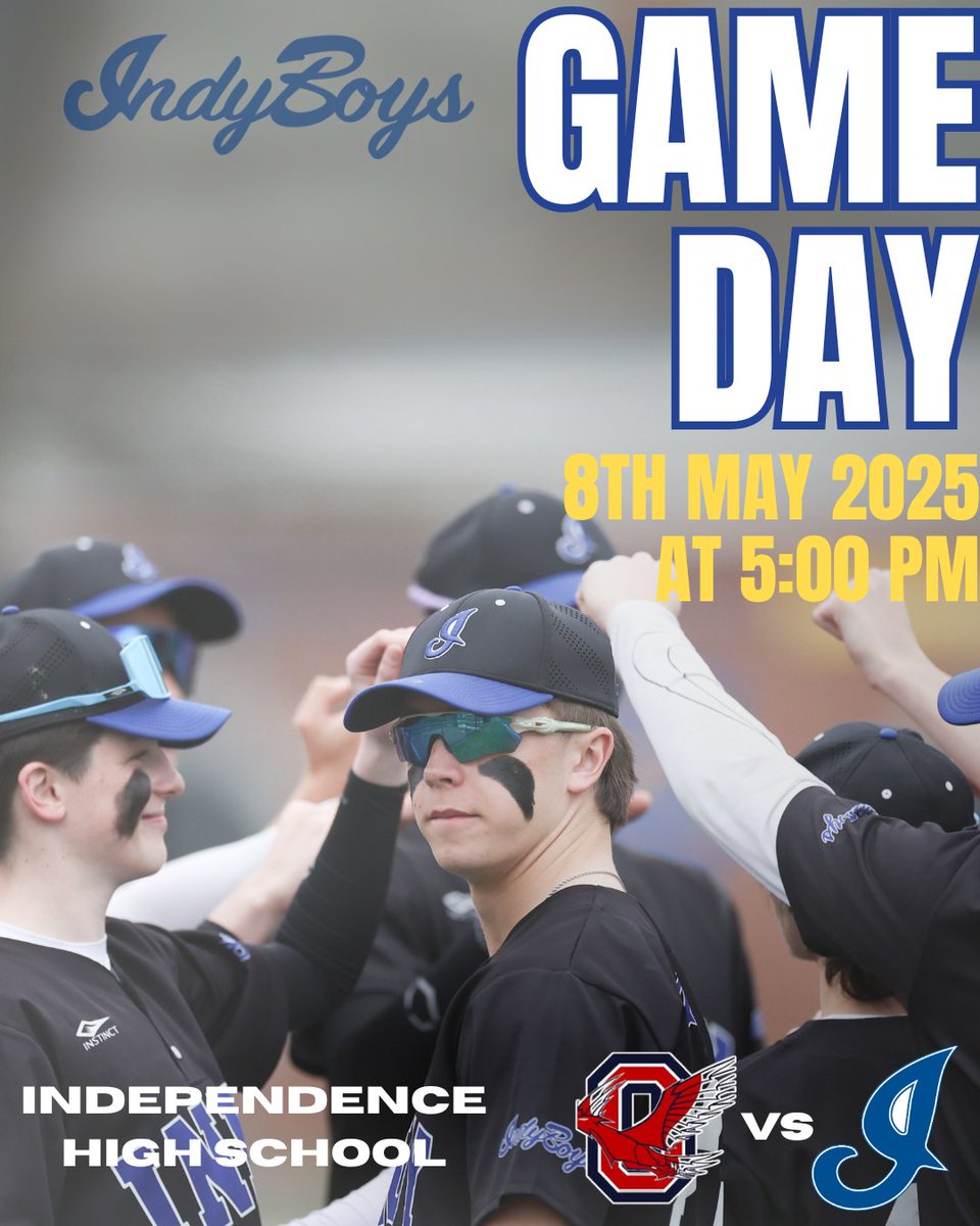 GAMEDAY for the Indy Boys! Home vs Oberlin! 5:00.