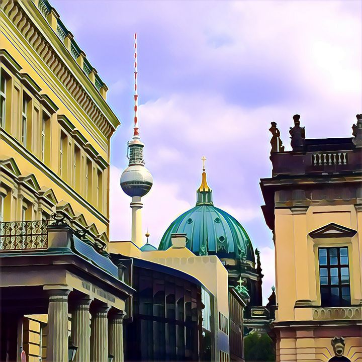 Art of the Day: "In the Beating Heart of Berlin". Buy at: ArtPal.com/Altiora?i=1425…