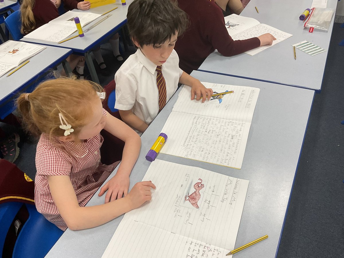 PDA_Y2's tweet image. Sharing our wild thing descriptions with our partners as we make suggestions of how to make our writing even better. 👀👍#pdaenglish