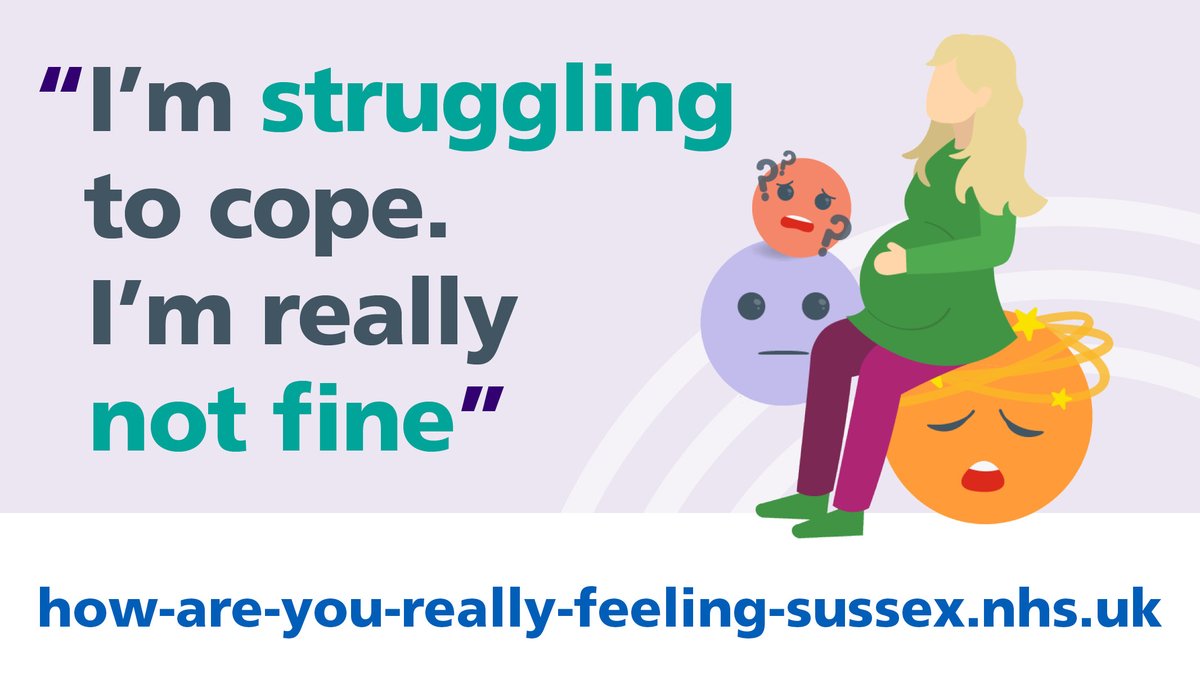 It's #MentalHealthAwarenessWeek. We all get days when we feel sad, anxious or low, but if how you are feeling is having an impact on your day-to-day life, help is available. Find mental wellbeing support that’s right for you.
📷 …-are-you-really-feeling-sussex.nhs.uk