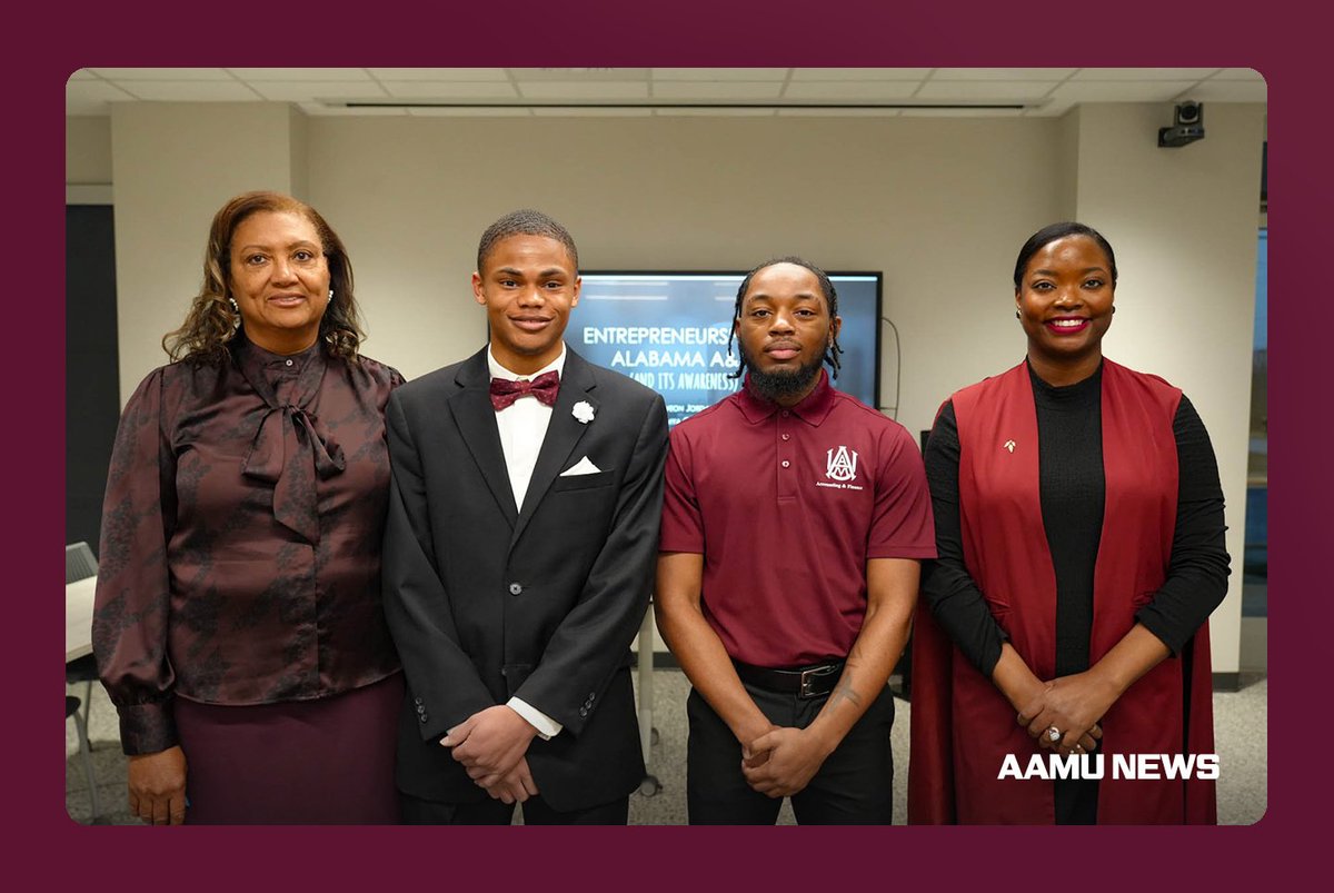 Two AAMU students recently traveled to Europe to join peers from across the globe at a prestigious international gathering of innovation leaders in Netherlands. Seniors Jaylen Ware, an elementary education major, and Jaeveon Jordan, an accounting major, were selected as