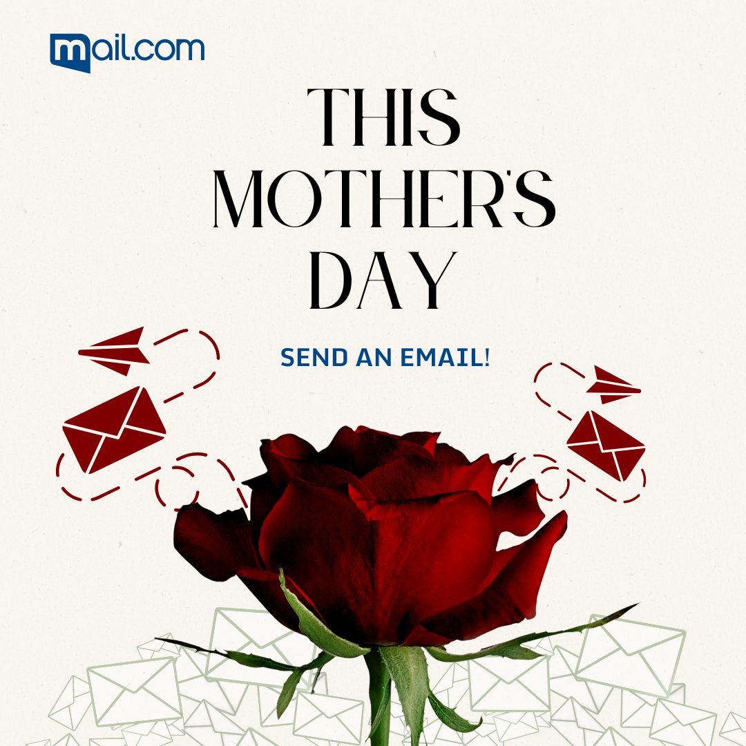This Mother's Day, skip the card and 📧 send an email straight from the heart! It’s fast, personal, and lasts forever in her inbox, just like the love she’s given you. 💌 On this special day, take a moment to say "thank you", "I love you", or "I’m thinking of you!"

#mothersday