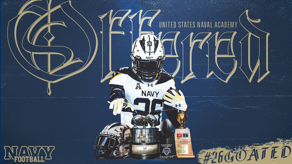 Josiah “Big Play” Smith (@josiahjsmith1) on Twitter photo #AGTG I’m blessed to receive my 12th D1 offer from Navy!!! <a href="/Drew_Cronic/">Coach Cronic @ Navy</a> <a href="/BenMoore247/">Ben Moore</a> <a href="/ChadSimmons_/">ChadSimmons</a> <a href="/CoachChipWalker/">Chip Walker</a> <a href="/LeeBelknap/">Lee Belknap</a> <a href="/CoachHoneyman/">Sam Honeyman</a> <a href="/CoachJAnderson2/">Joe Anderson</a> <a href="/iamjustinpalmer/">Justin Palmer 🏴☠️⚓️</a> <a href="/artink67/">Ahmand Tinker - personal page</a> #AGTG I’m blessed to receive my 12th D1 offer from Navy!!! <a href="/Drew_Cronic/">Coach Cronic @ Navy</a> <a href="/BenMoore247/">Ben Moore</a> <a href="/ChadSimmons_/">ChadSimmons</a> <a href="/CoachChipWalker/">Chip Walker</a> <a href="/LeeBelknap/">Lee Belknap</a> <a href="/CoachHoneyman/">Sam Honeyman</a> <a href="/CoachJAnderson2/">Joe Anderson</a> <a href="/iamjustinpalmer/">Justin Palmer 🏴☠️⚓️</a> <a href="/artink67/">Ahmand Tinker - personal page</a>