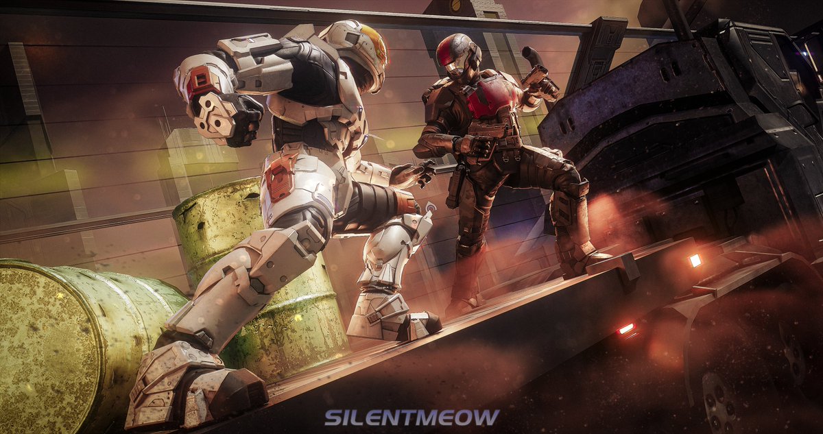 Silent1Meow's tweet image. Close up on Maine from my RvB render I posted yesterday 🙌
#Halo #HaloInfinite #RedvsBlue