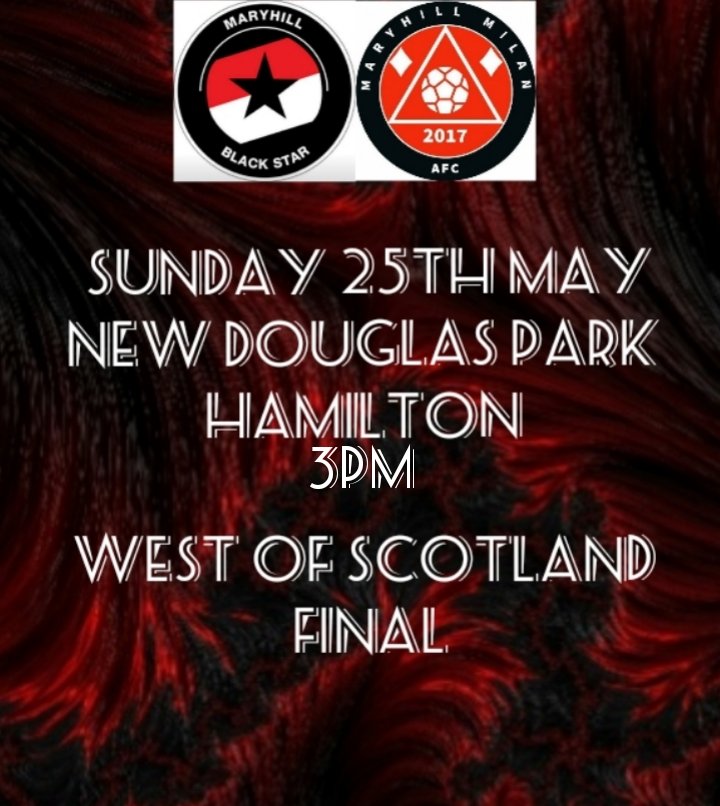 Maryhill Blackstar (@mbsfc) on Twitter photo First 2 <a href="/GDSFC2008/">GDSFC</a> teams to make it a to a major final and both coming from same area is some going. Outstanding achievement!, and should be an unbelievable day!!
π΄β«πͺ First 2 <a href="/GDSFC2008/">GDSFC</a> teams to make it a to a major final and both coming from same area is some going. Outstanding achievement!, and should be an unbelievable day!!
π΄β«πͺ