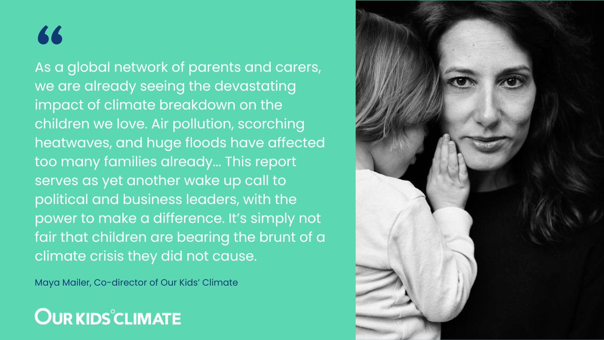 What kind of world will today’s five-year-olds grow up in?

A new <a href="/Nature/">nature</a> study warns over 90% of children born in 2020 will face extreme heat in their lifetime if emissions stay high.

We must end fossil fuels &amp; shift to clean energy! ☀️⚡

👉 Read more: dub.sh/3lKT6TJ