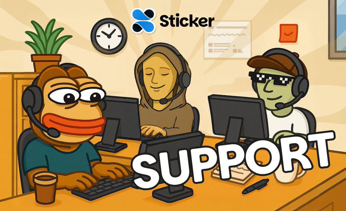 stickerx_tg's tweet photo. If something went wrong — we’re here for you! 👀

Hey friends, if you’re having any issues with the app or sticker purchases — don’t hesitate to reach out to our support team. We read every message and will definitely help you out.

Yes, there are a lot of requests right now, so replies might take a little longer — but we won’t leave anyone behind. 

Thank you for sticking with us — it’s only getting better from here! 

👉 Text us: https://t.co/XKjLRJheS8