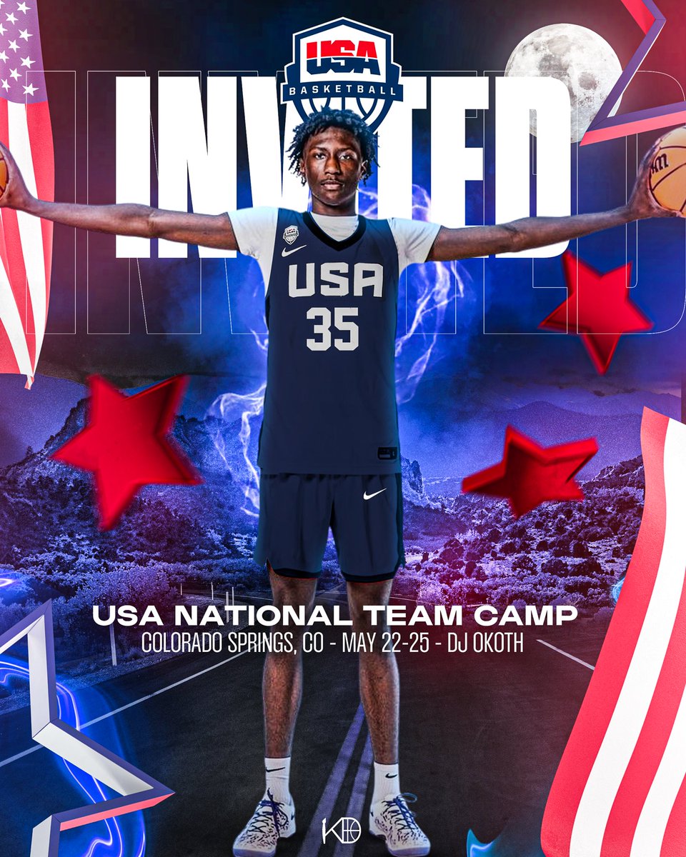 𝐂𝐀𝐋𝐋𝐄𝐃 𝐓𝐎 𝐒𝐄𝐑𝐕𝐄 🫡

Congratulations to DJ Okoth on being invited to participate the U16 USA Basketball Training Camp in Colorado! DJ will be  competing for a spot on the AmeriCup team heading to Juarez, Mexico this June!

#EveryDayGuys | #BuiltToLast