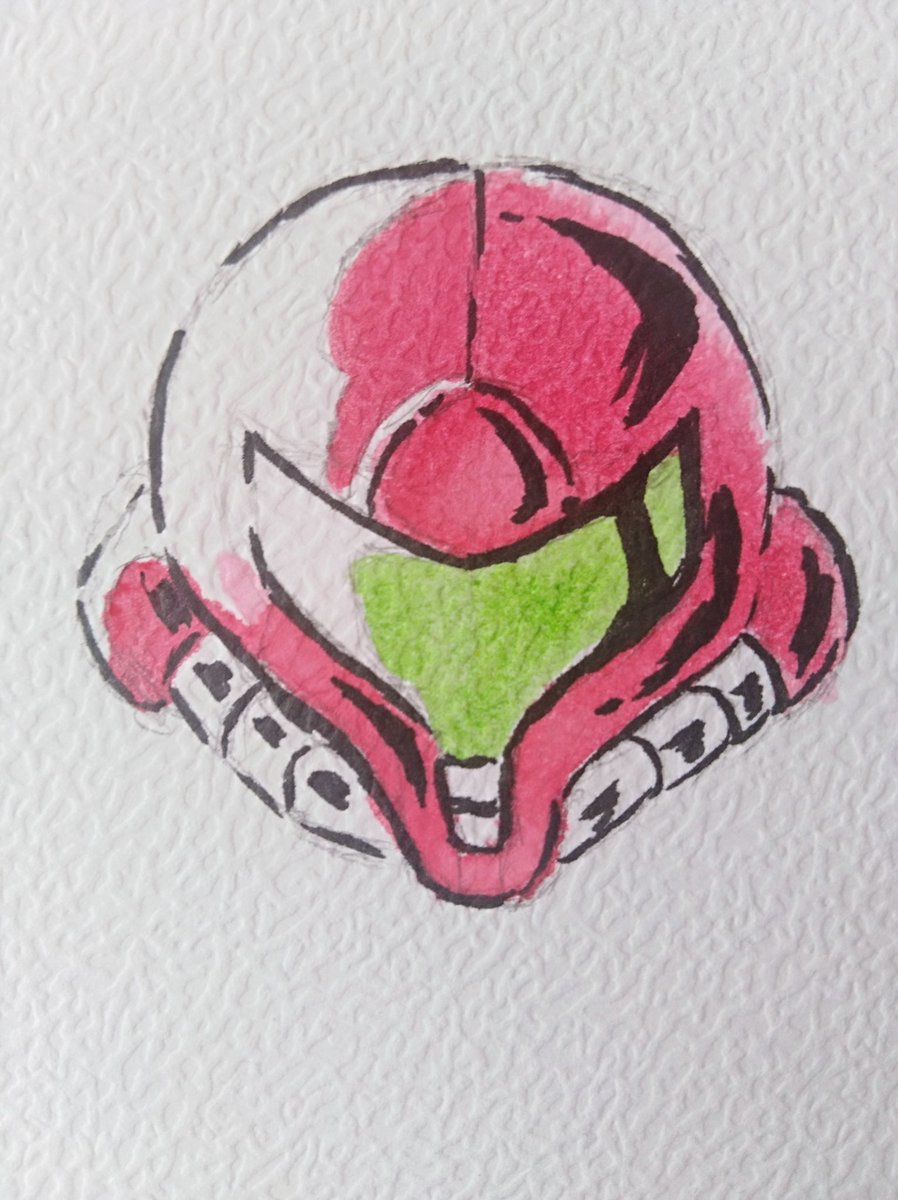 Primera vez usando acuarelas, es bastante relajante jejeje