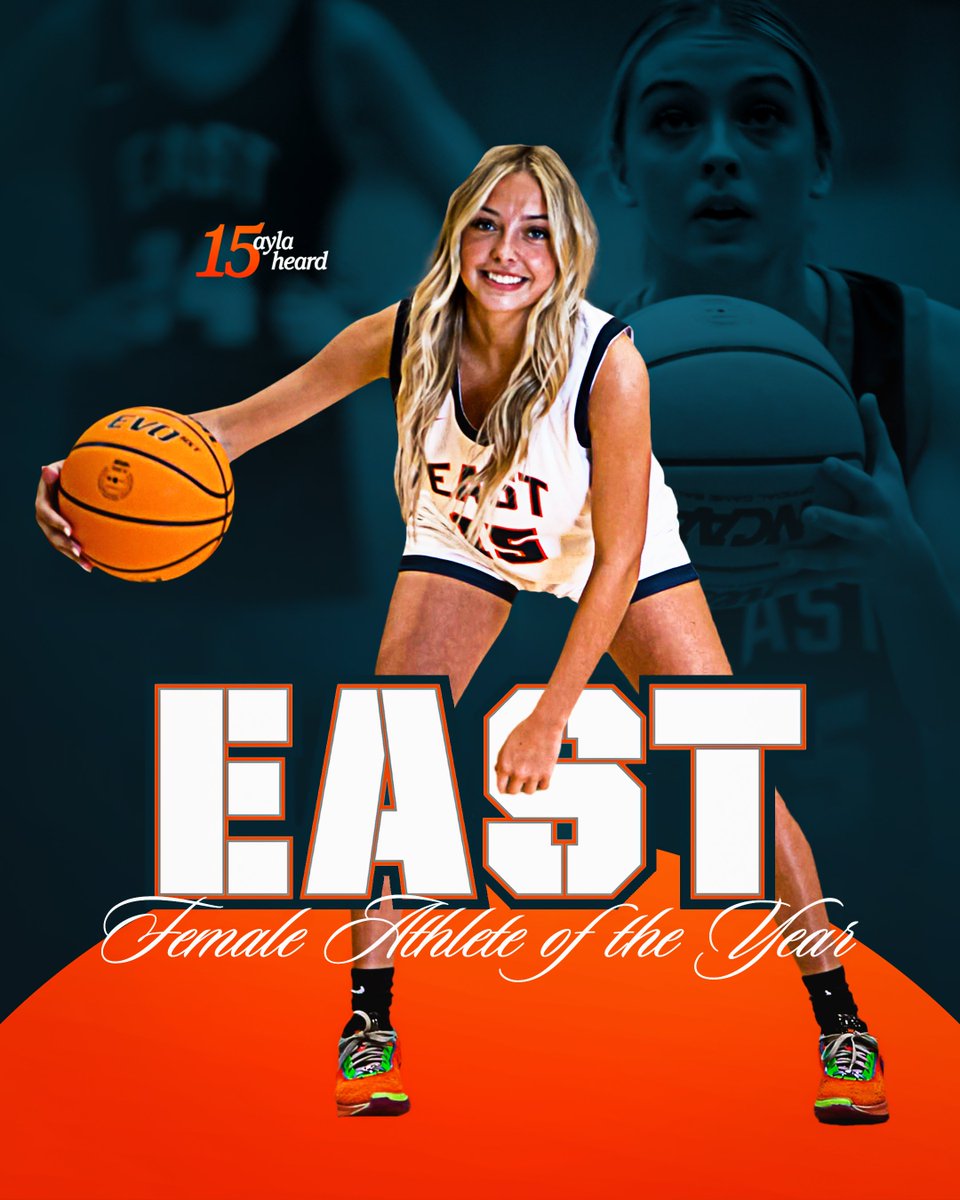 East Forsyth WBB (@eastforsythwbb) on Twitter photo Congratulations to <a href="/HeardAyla/">Ayla Heard</a> for being recognized as <a href="/EastBroncos/">EastForsythBroncoAthletics</a> Female Athlete of the Year!
Fitting end to an unbelievable career as a Bronco! Our team, school and community wish you nothing but the best in your future!
#theEASTway | #competeEVERYday Congratulations to <a href="/HeardAyla/">Ayla Heard</a> for being recognized as <a href="/EastBroncos/">EastForsythBroncoAthletics</a> Female Athlete of the Year!
Fitting end to an unbelievable career as a Bronco! Our team, school and community wish you nothing but the best in your future!
#theEASTway | #competeEVERYday
