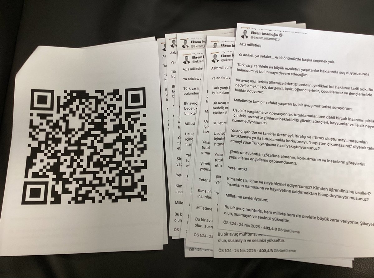 Ekrem İmamoğlu'nun hesabını engellediniz, Berkay Gezgin profil fotosunu Ekrem İmamoğlu yaptı, hesap onundur dedi, onu da engellediniz.. Gencler boyle bisey yapmışlar, duvarlara asıyorlar. Duvarları da mı engelleyeceksiniz?