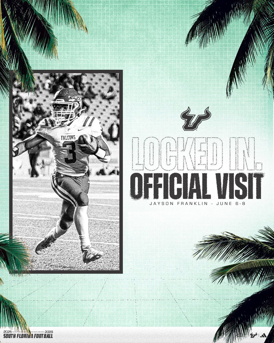 Jayson3Franklin's tweet image. I will be at @USFFootball June 6-8 @CoachMicahJames
@BALLERSCHOICE1 @CoachWill850 @CoachKSmitty @coachesadvice @Coach_Harris704 @CoachHall_71st @coachnorwood910 @LemmingReport @ErikRichardsUSA @adamgorney @InsideHashes @samspiegs @JohnGarcia_Jr @TomLoy247